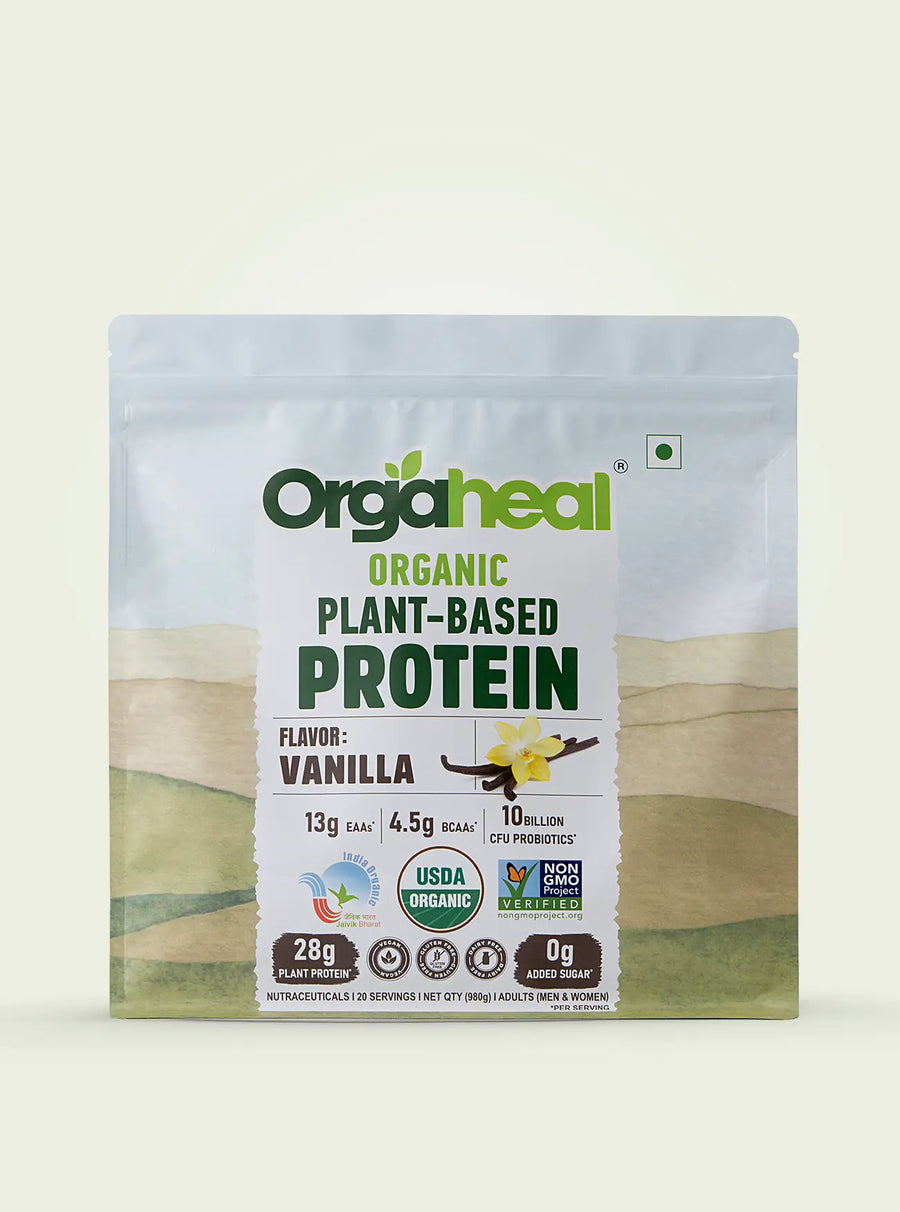 Organic Plant-Based Protein Vanilla
