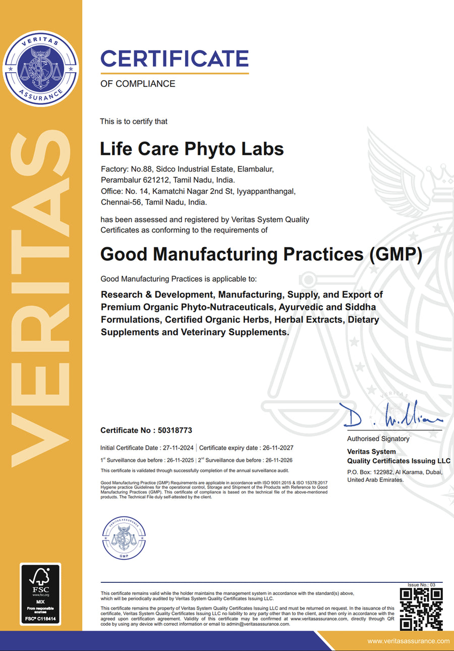 FDA GMP Certified