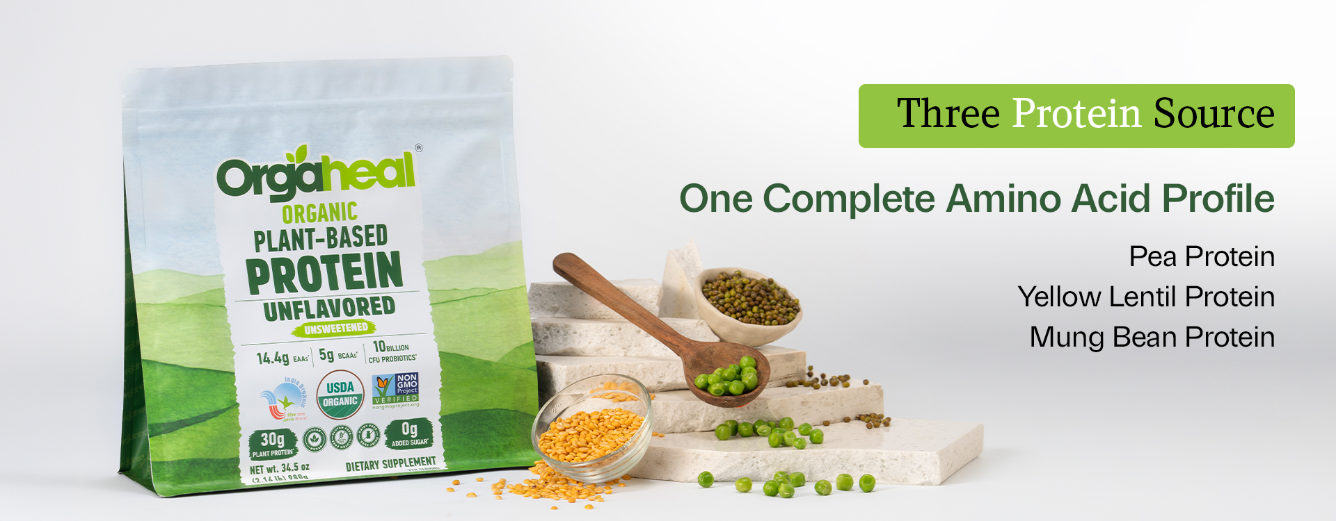 Three Protein Sources for Your Complete Amino Needs