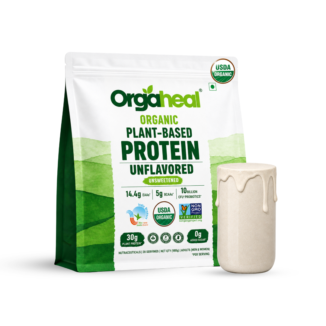 Organic Plant-Based Protein Powder Unflavored