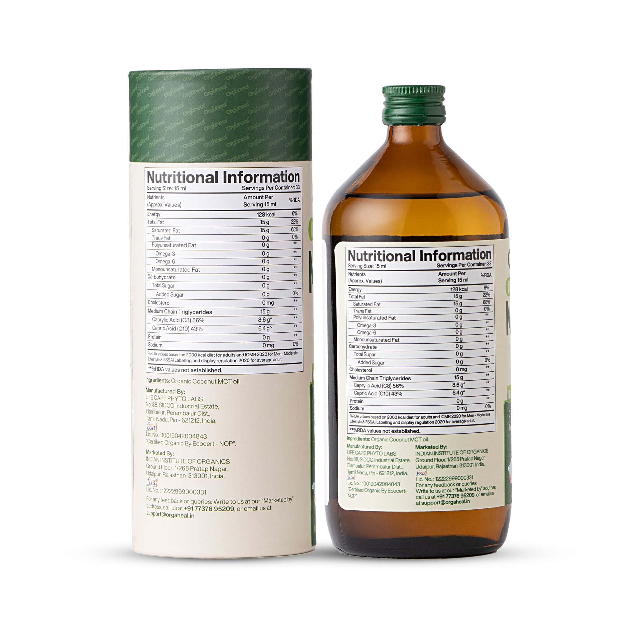 Organic Coconut MCT Oil