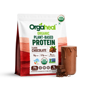 Organic Plant-Based Protein Powder Chocolate