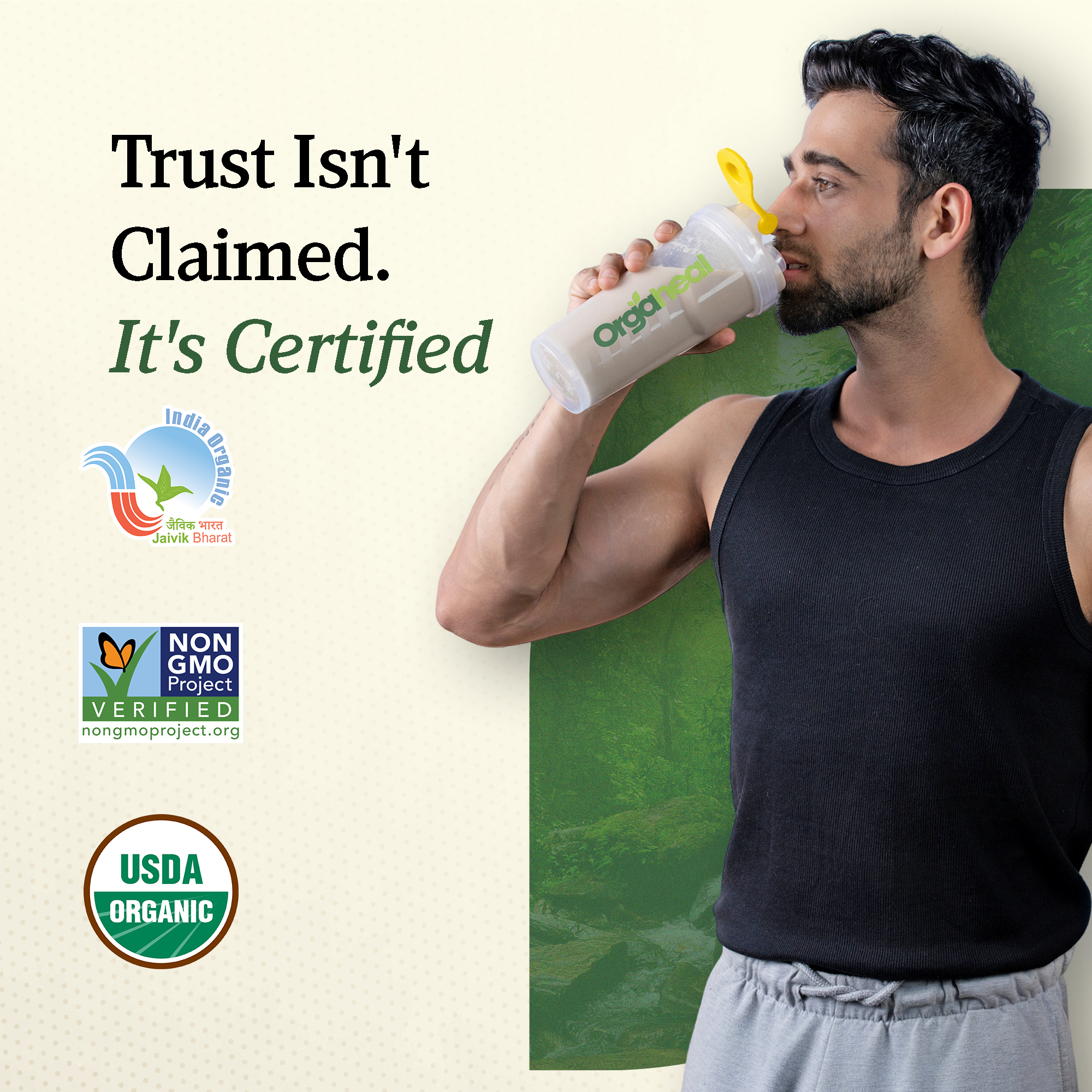 Organic Plant-Based Protein Unflavored