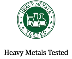 heavy metals tested logo