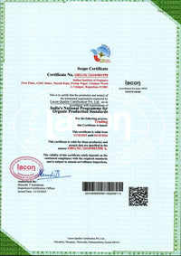India Organics Certified