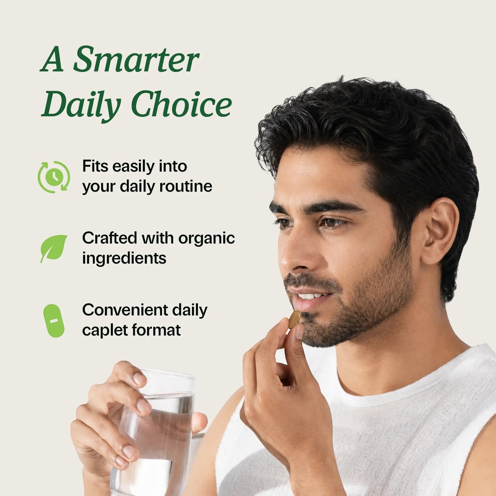 Orgaheal India Organic Ashwagandha with Valerian Root caplets for well-being and sleep support.