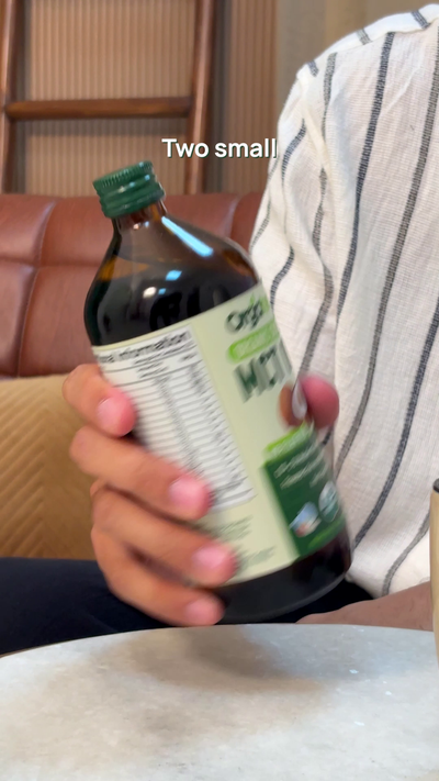 Organic Plant Protein + Organic MCT Oil